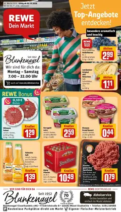 Vorschau von dem Prospekt des Geschäftes Rewe, gültig ab dem 05.10.2026