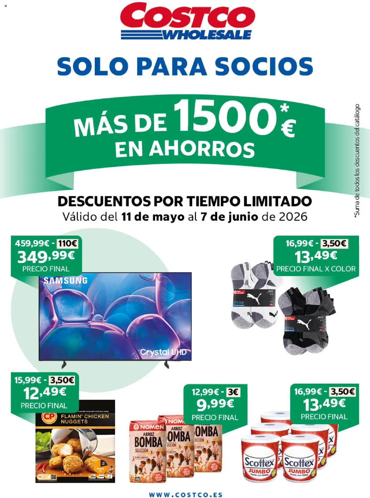 Vista previa del folleto de la tienda Costco válido desde el 11/05/2026 