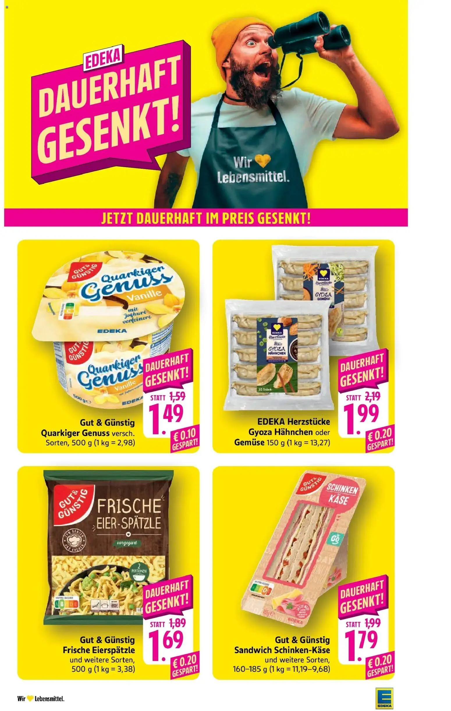 Vorschau von dem Prospekt des Geschäftes Edeka, gültig ab dem 26.10.2026