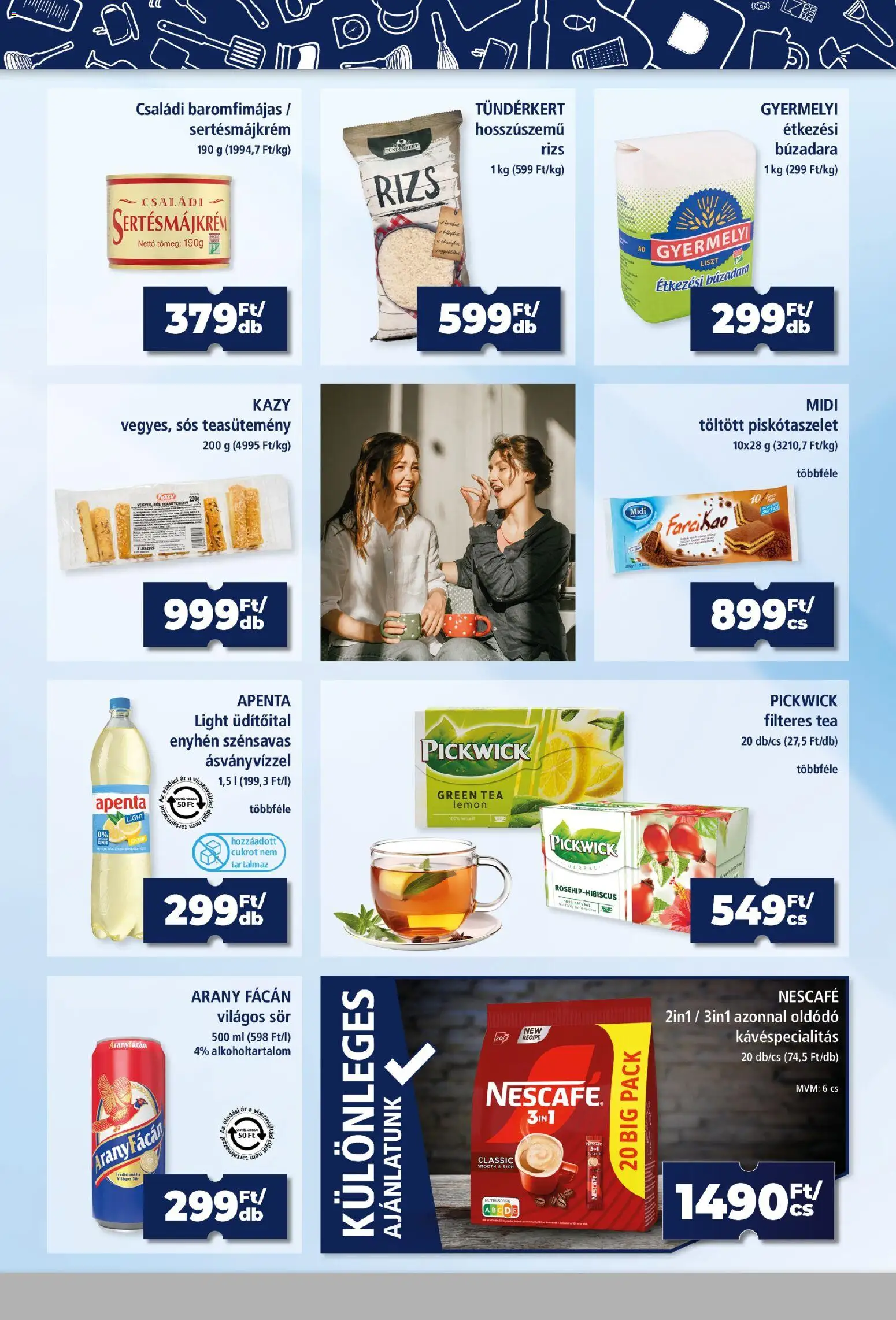 Goods Market - Goods Market akciós újság megtekintése, amely érvényes 2026.10.22.-től - Liszt, Tea, Sör, Fácán, Rizs, Búzadara, Arany Fácán, Pickwick