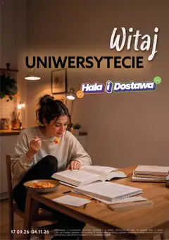 Pogląd gazetki "Eurocash gazetka - Witaj Uniwersytecie" ze sklepu Eurocash ważnej od 17.09.2026
