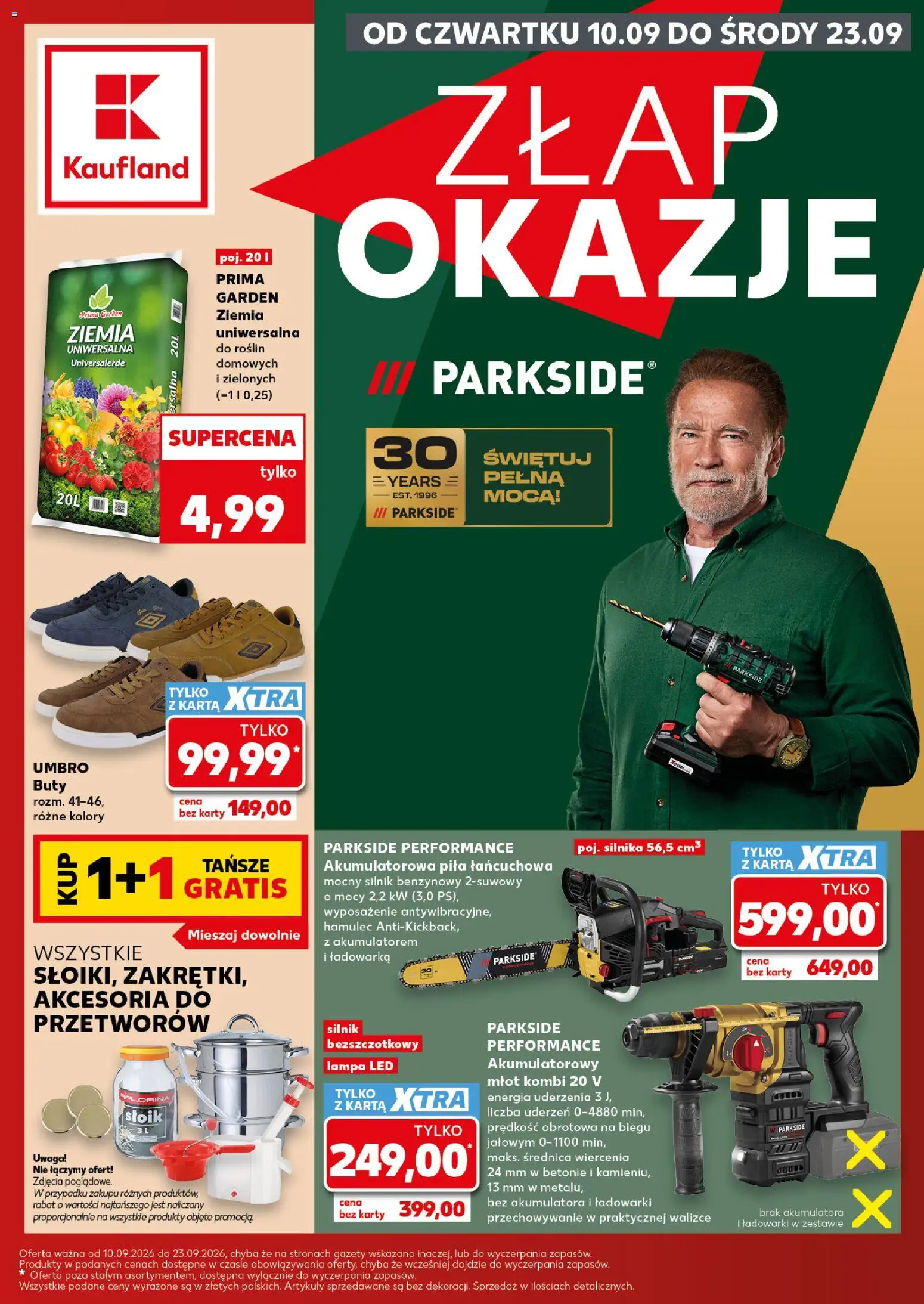 Náhled nabídky: Kaufland Polsko Kaufland Polsko leták - Złap okazje platný od 10.09.2026