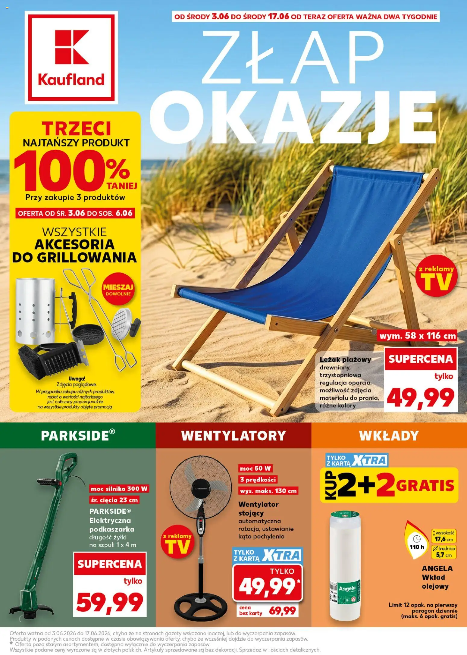 Náhled nabídky: Kaufland Polsko Kaufland Polsko leták - Złap okazje platný od 03.06.2026