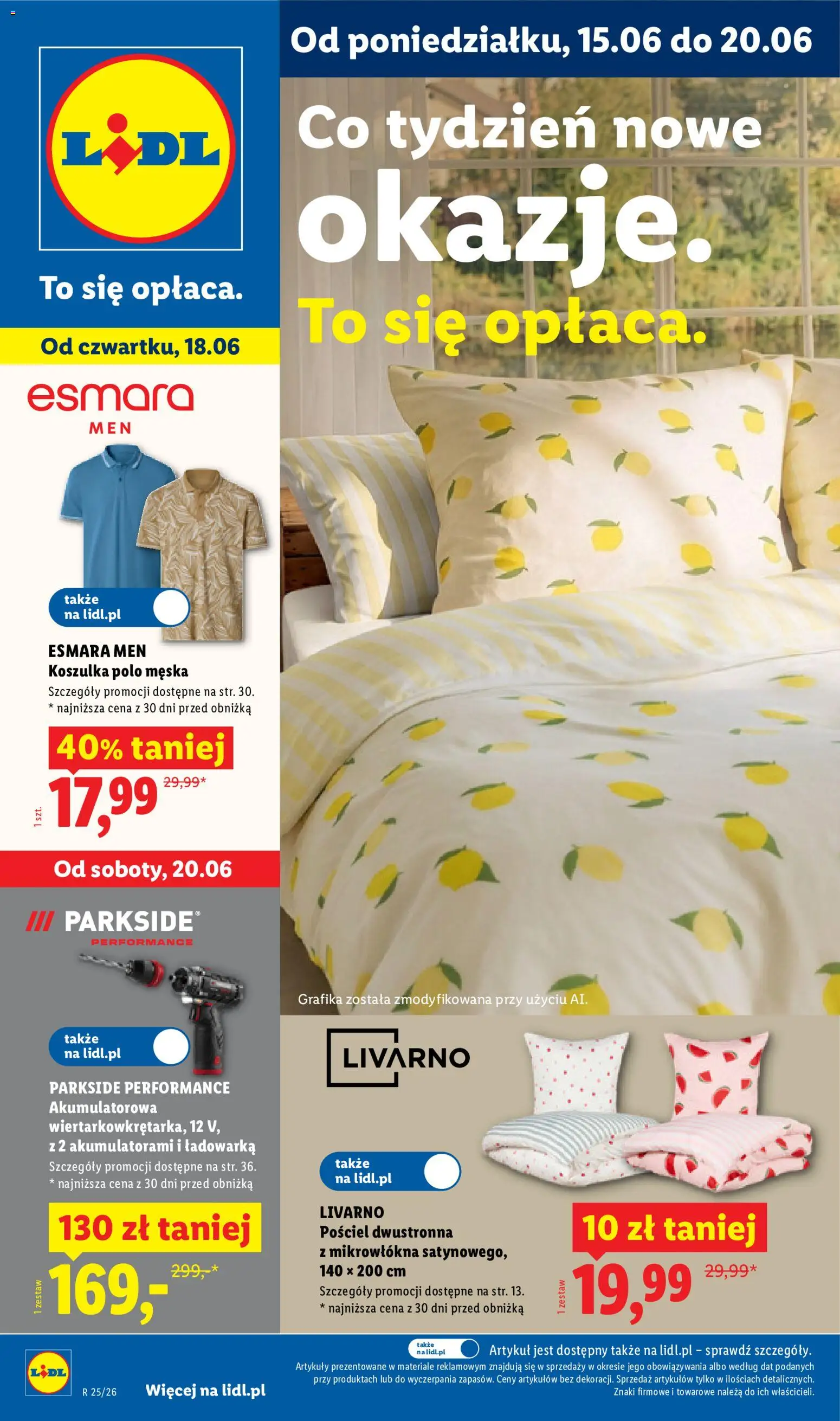 Pogląd gazetki "Lidl Katalog" ze sklepu Lidl ważnej od 15.06.2026