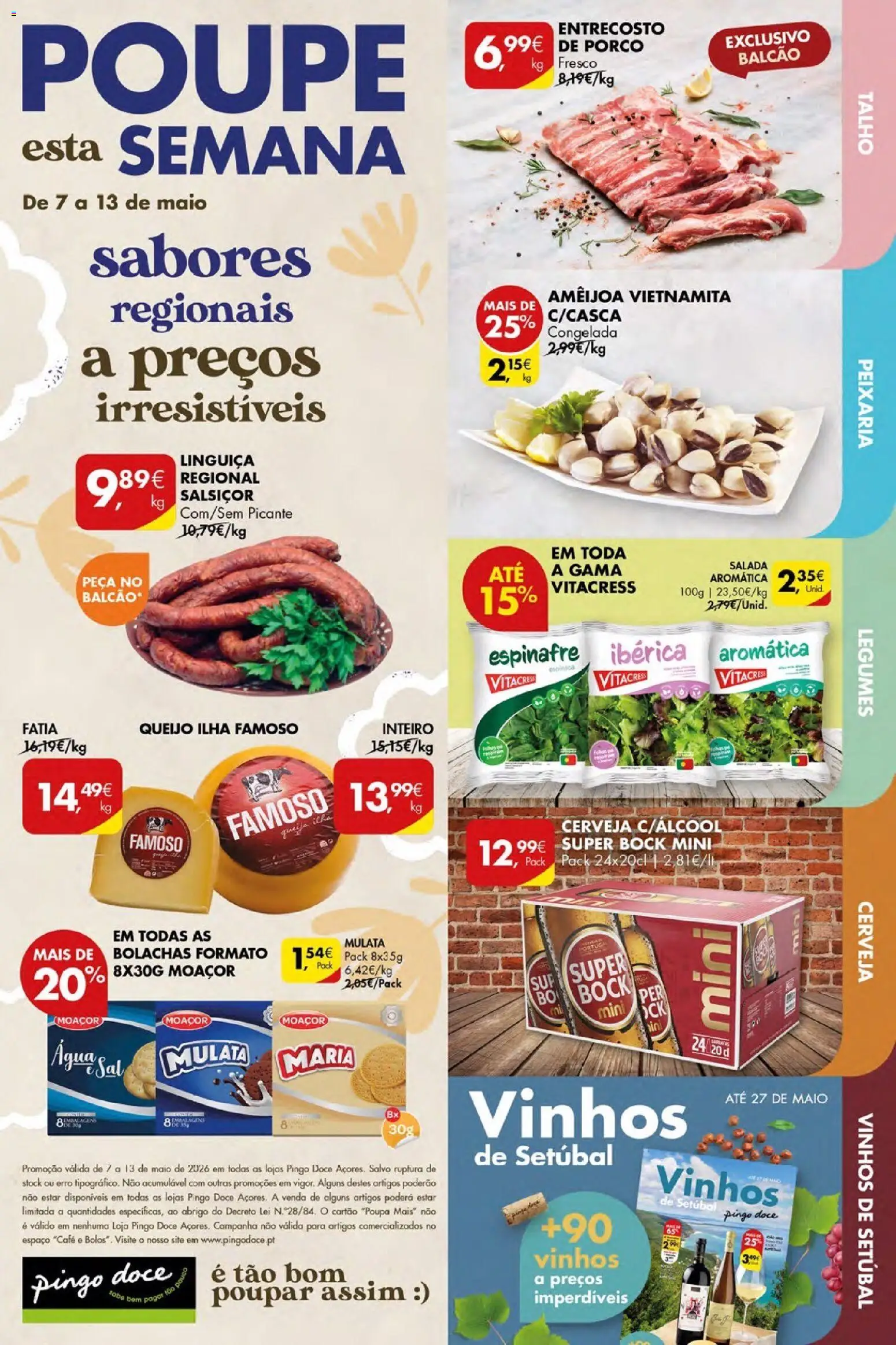 Pré-visualização do folheto da loja Pingo Doce válida a partir de 07/05/2026