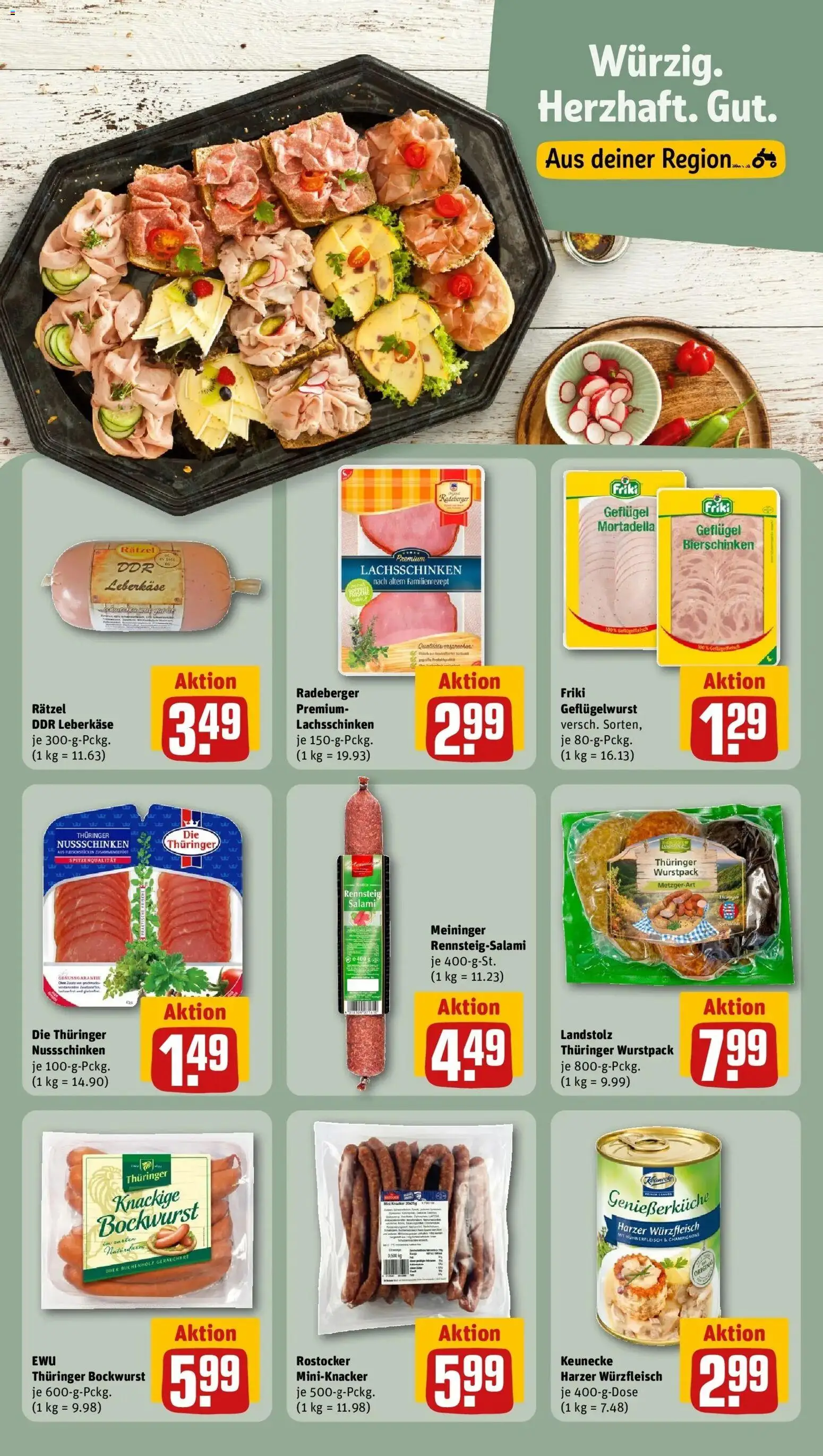 Vorschau von dem Prospekt des Geschäftes Rewe, gültig ab dem 12.10.2026