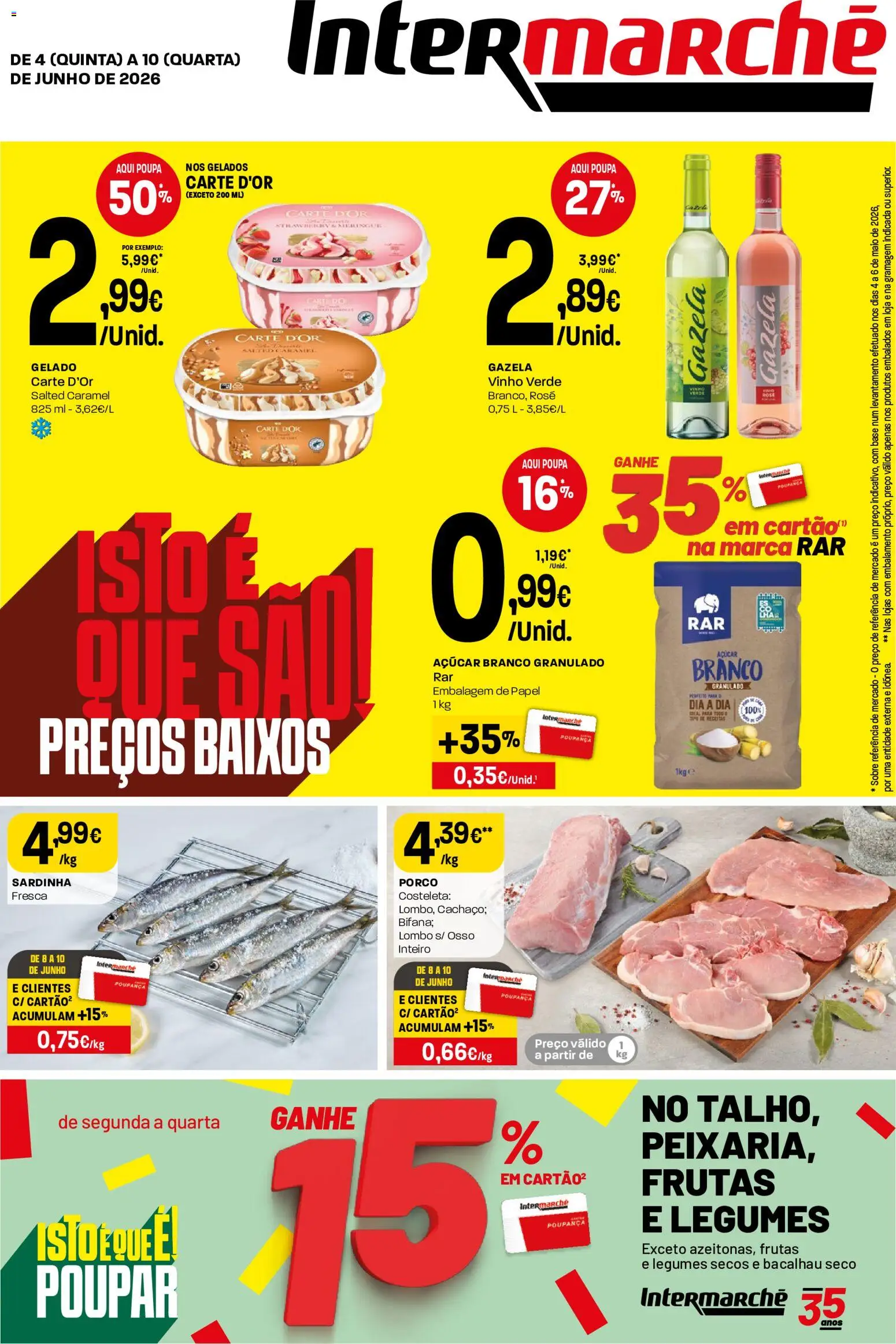 Pré-visualização do folheto da loja Intermarché válida a partir de 04/06/2026