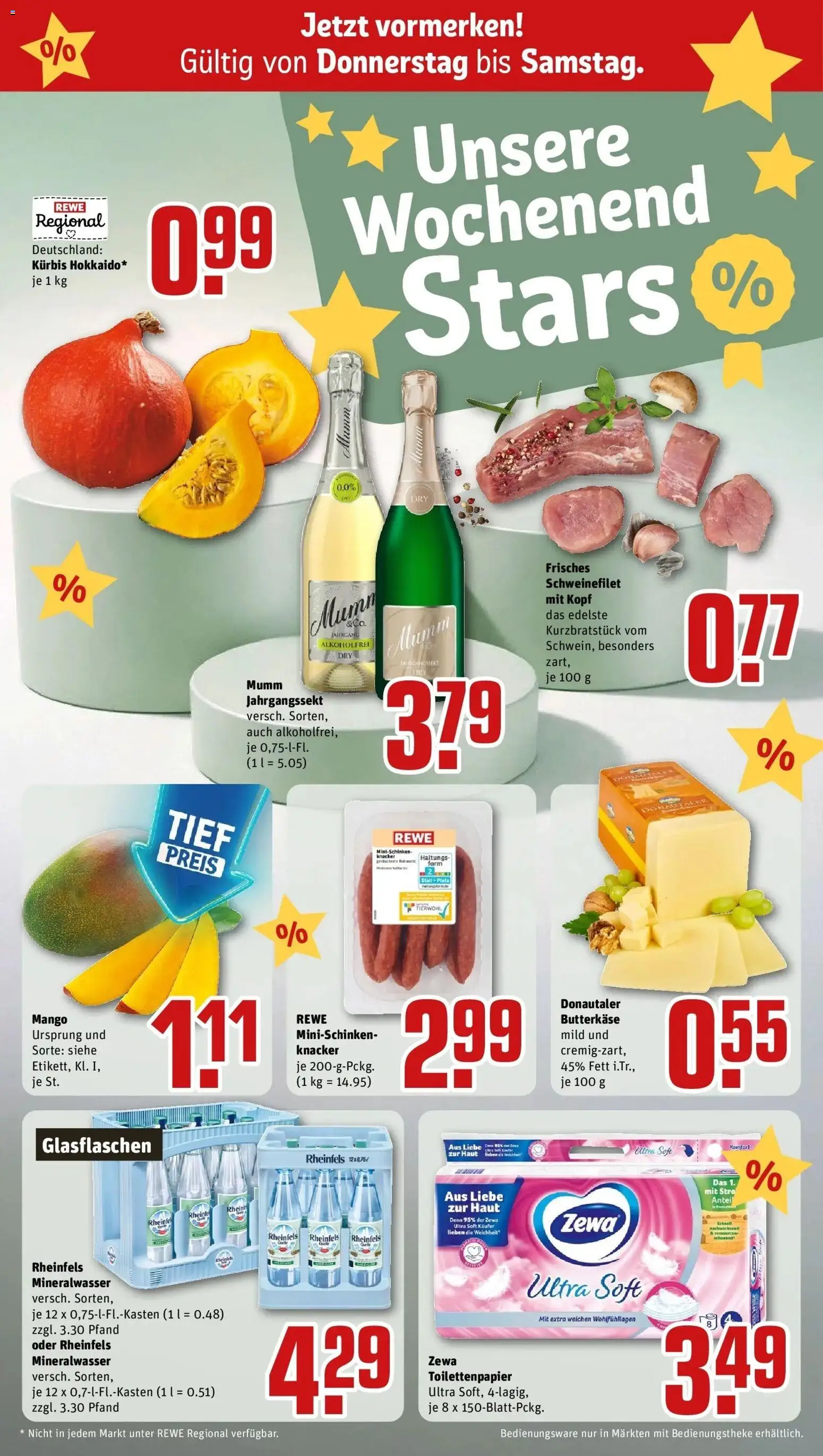 Vorschau von dem Prospekt des Geschäftes Rewe, gültig ab dem 05.10.2026