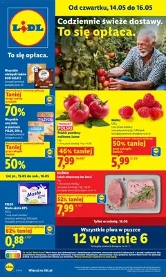 Pogląd gazetki "Lidl gazetka" ze sklepu Lidl ważnej od 14.05.2026