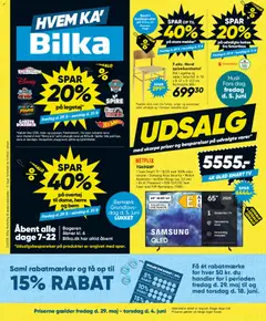 Eksempel på tilbudsavis Bilka - Nonfood fra butik Bilka gyldig fra 29/05/2026