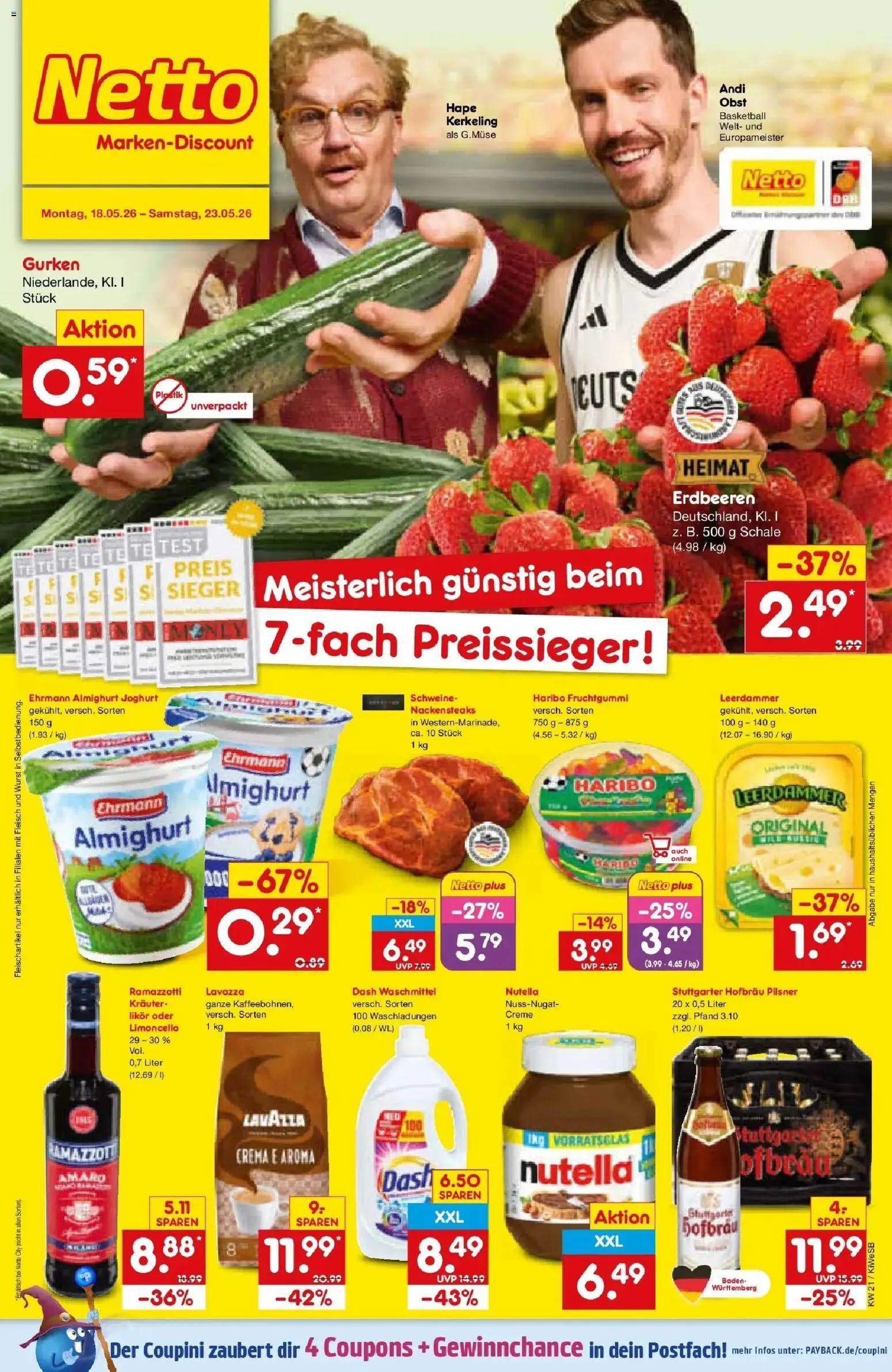 Vorschau von dem Prospekt des Geschäftes Netto Marken-Discount, gültig ab dem 17.05.2026