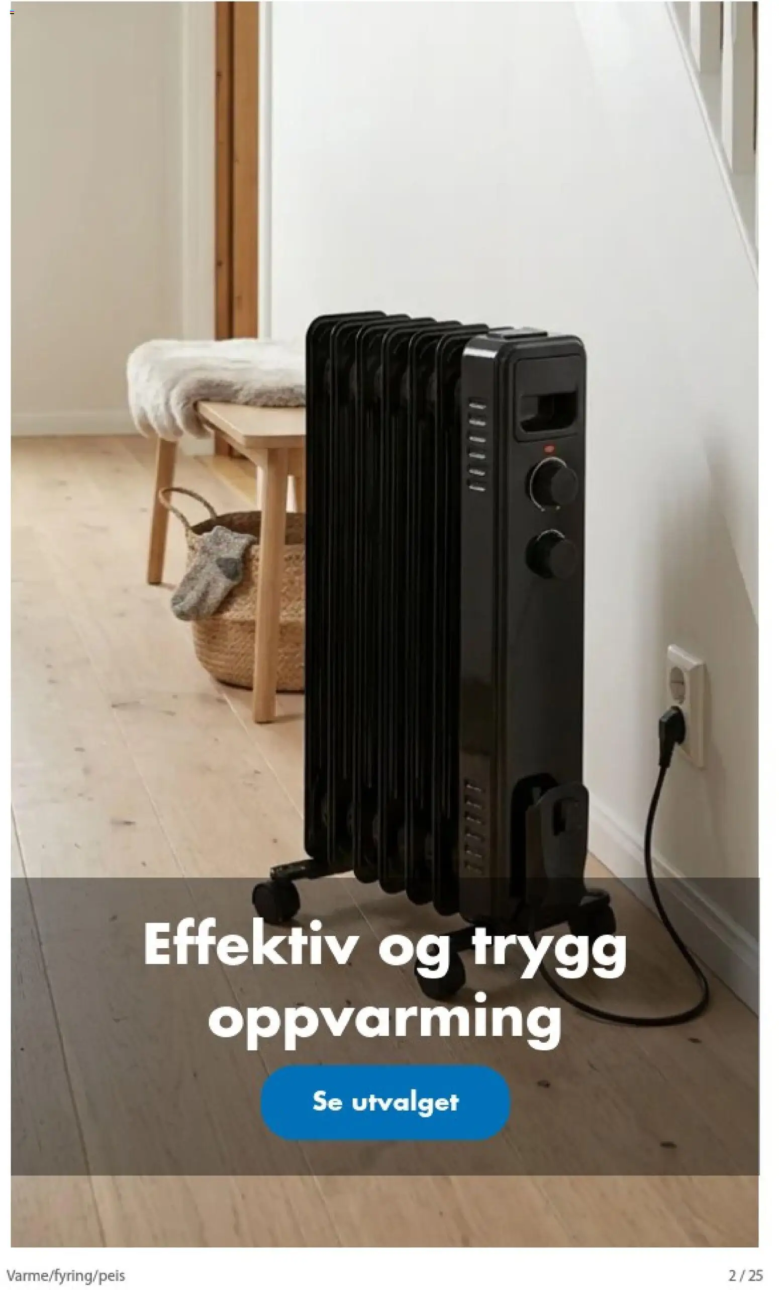 Forhåndsvis Biltema kundeavis alt til oppvarmingen fra butikk Biltema gyldig fra 23/10/2026