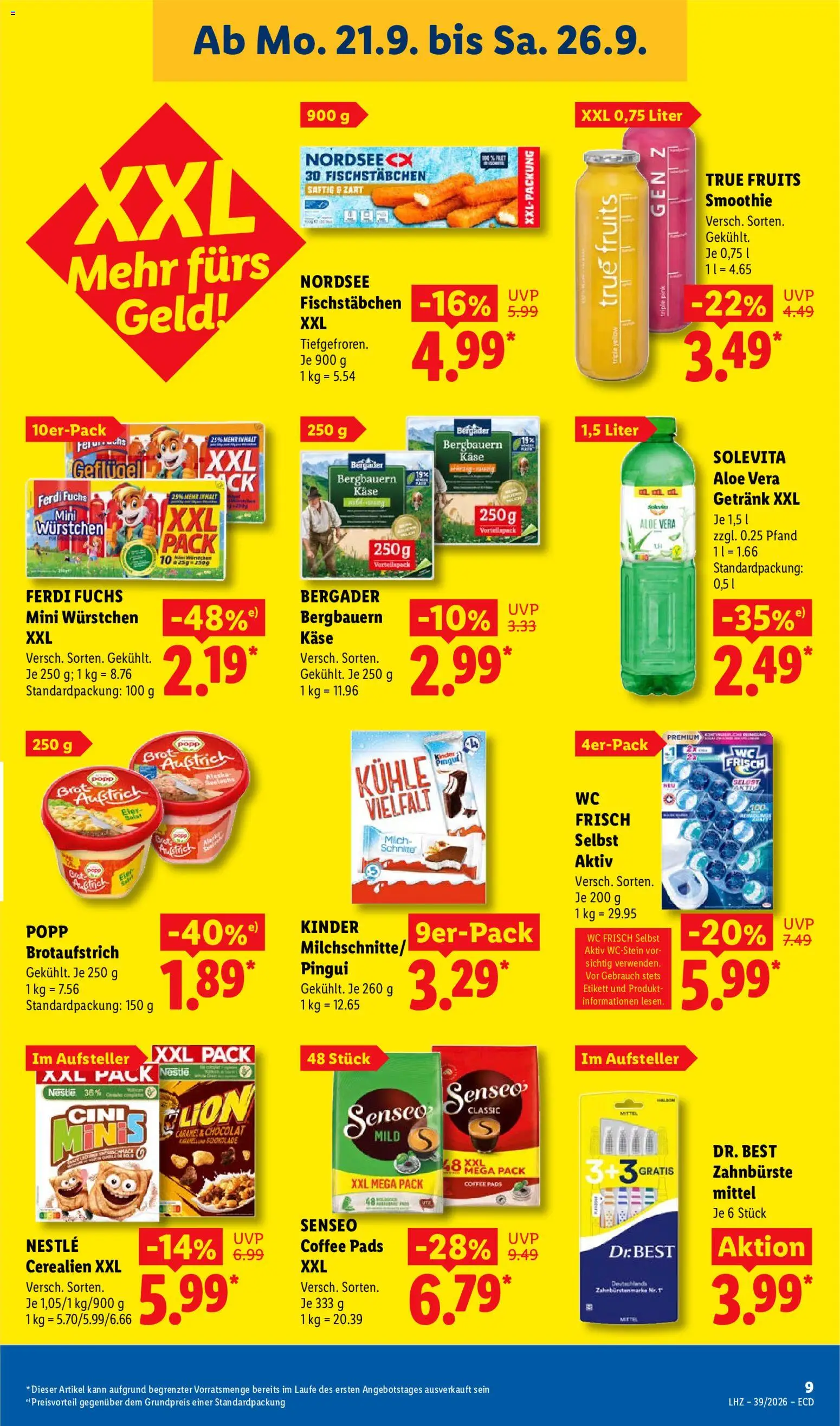 Vorschau von dem Prospekt des Geschäftes Lidl, gültig ab dem 21.09.2026 - Thermometer