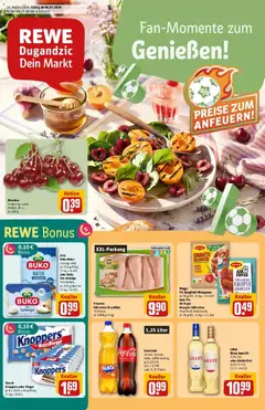 Vorschau von dem Prospekt des Geschäftes Rewe, gültig ab dem 06.07.2026