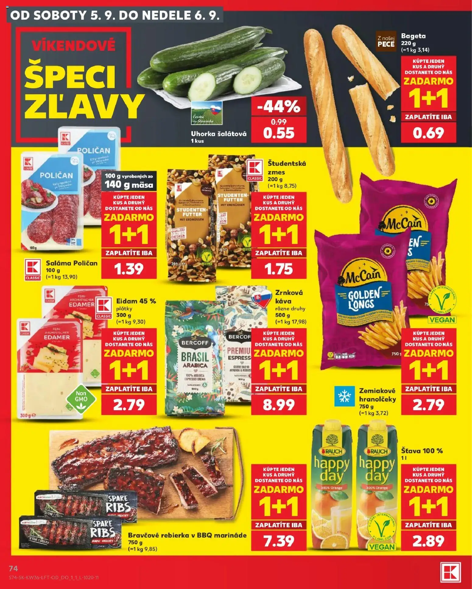 Náhľad Kaufland letáku platného od 03.09.2026