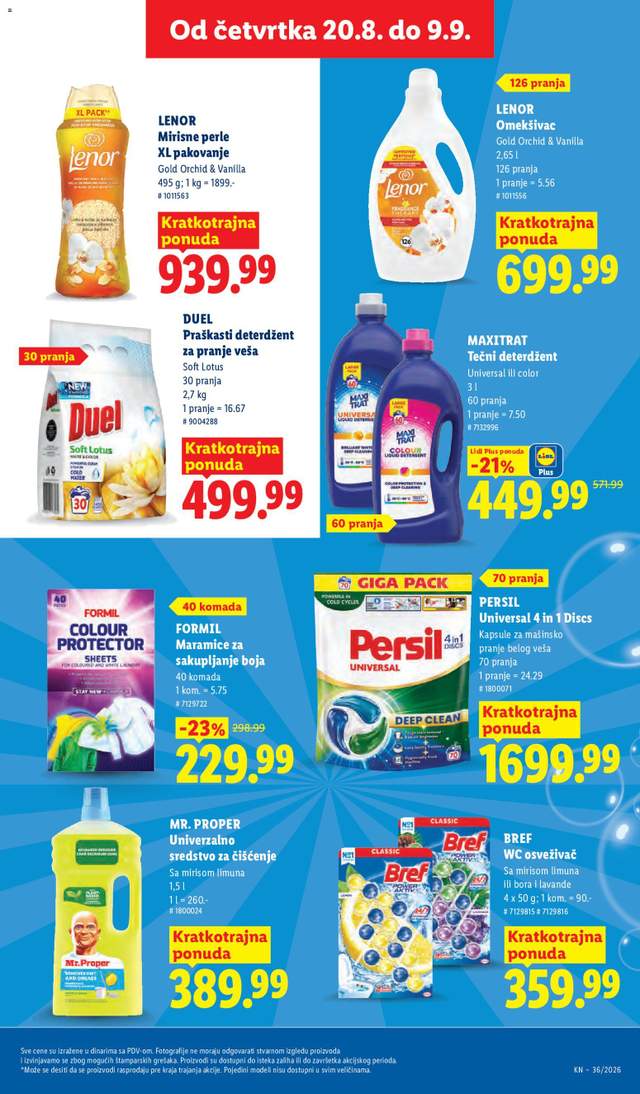 Novi Lidl katalog od 03.09.