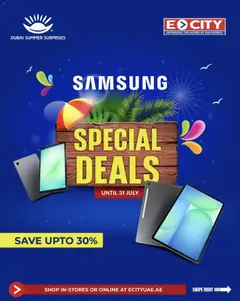 Preview of the catalogue ECity catalogue of store ECity valid from 30 Jul, 2026