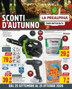 Anteprima dell'opuscolo La Prealpina volantino dal negozio La Prealpina valido da 25/09/2026