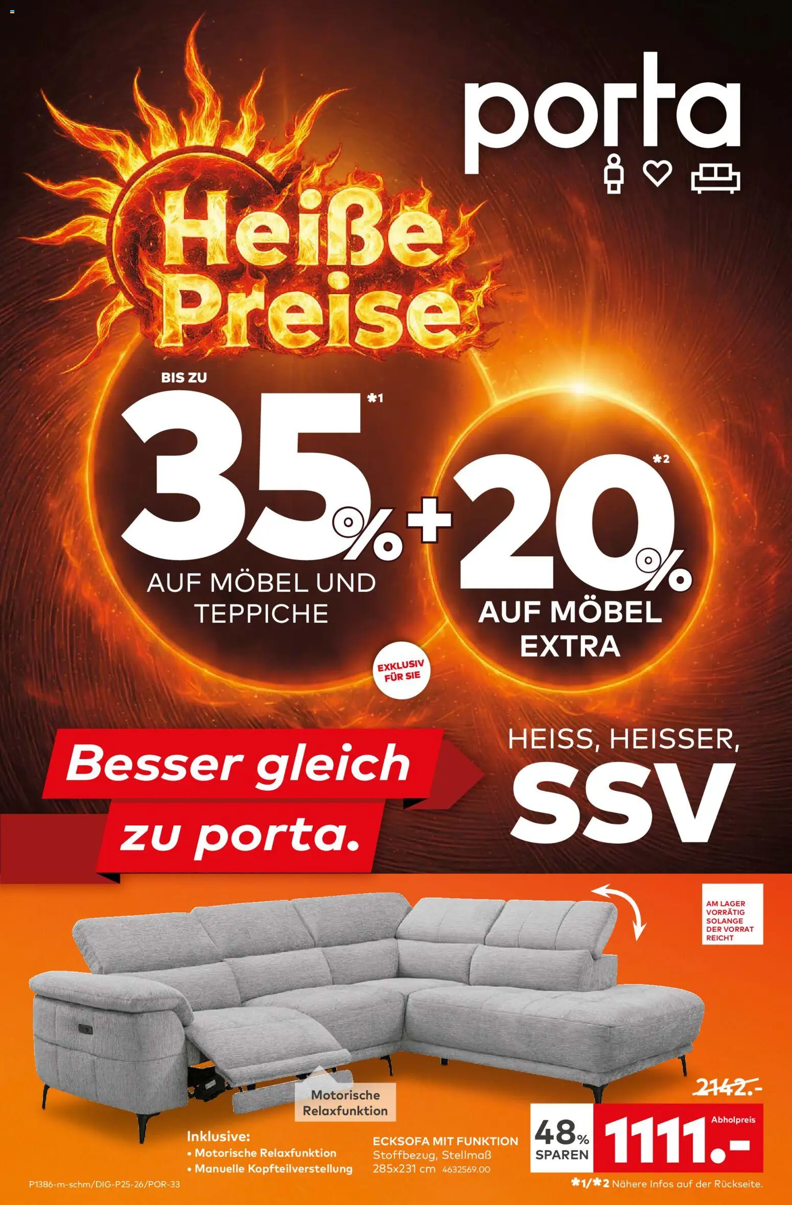 Vorschau von dem Prospekt des Geschäftes Porta!, gültig ab dem 06.07.2026