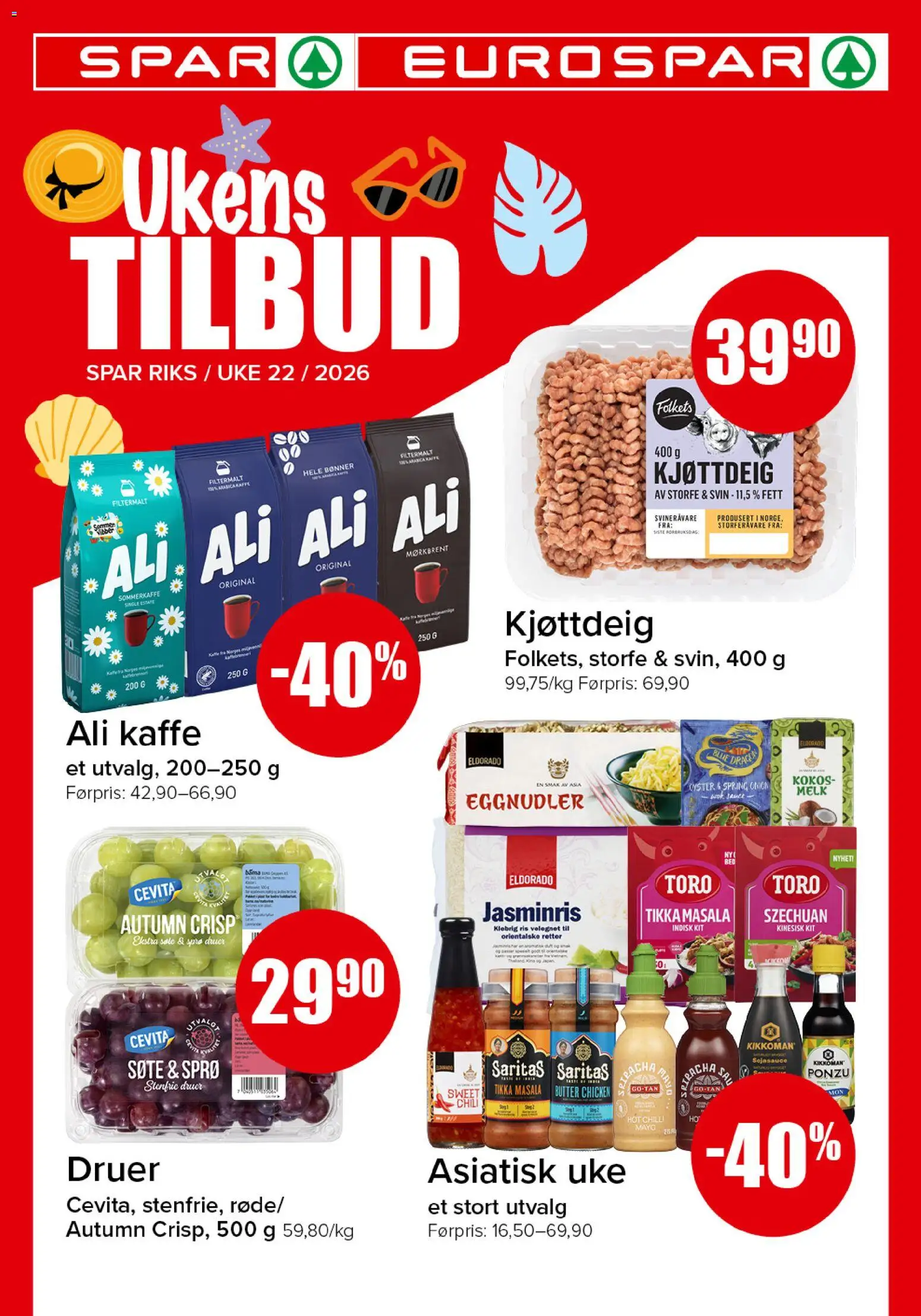 Forhåndsvis Spar kundeavis fra butikk Spar gyldig fra 25/05/2026