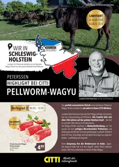 Eksempel på tilbudsavis CITTI - Wagyu fra butik CITTI gyldig fra 06/05/2026