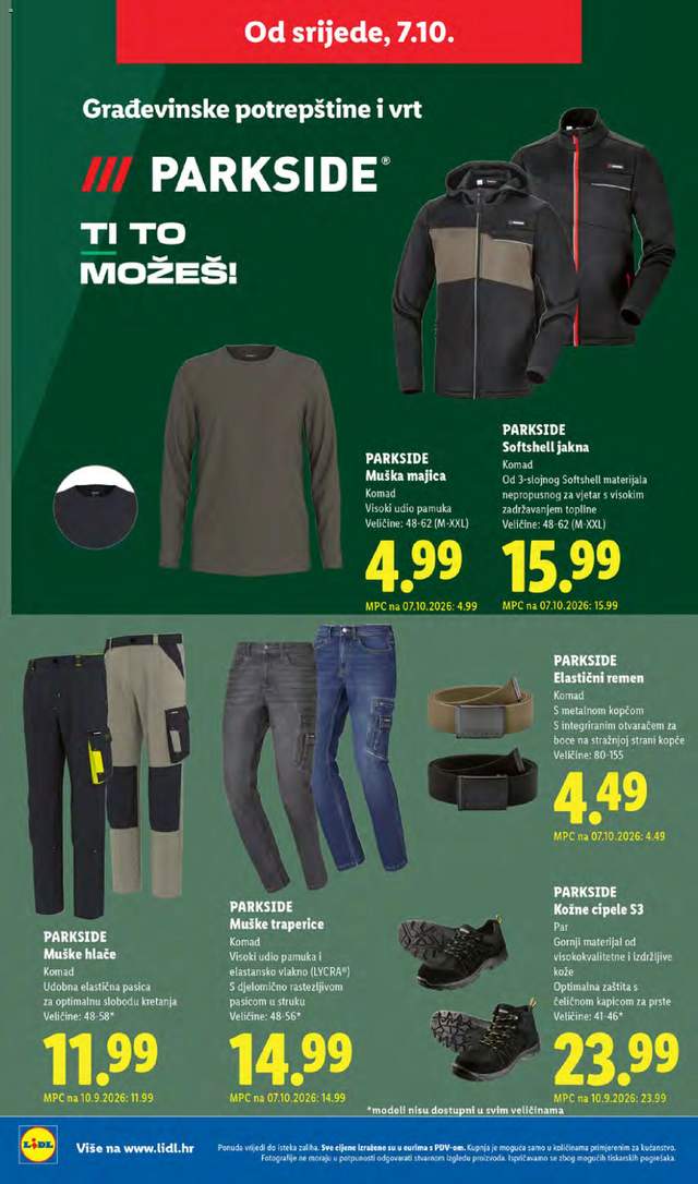 Novi Lidl katalog od 05.10.
