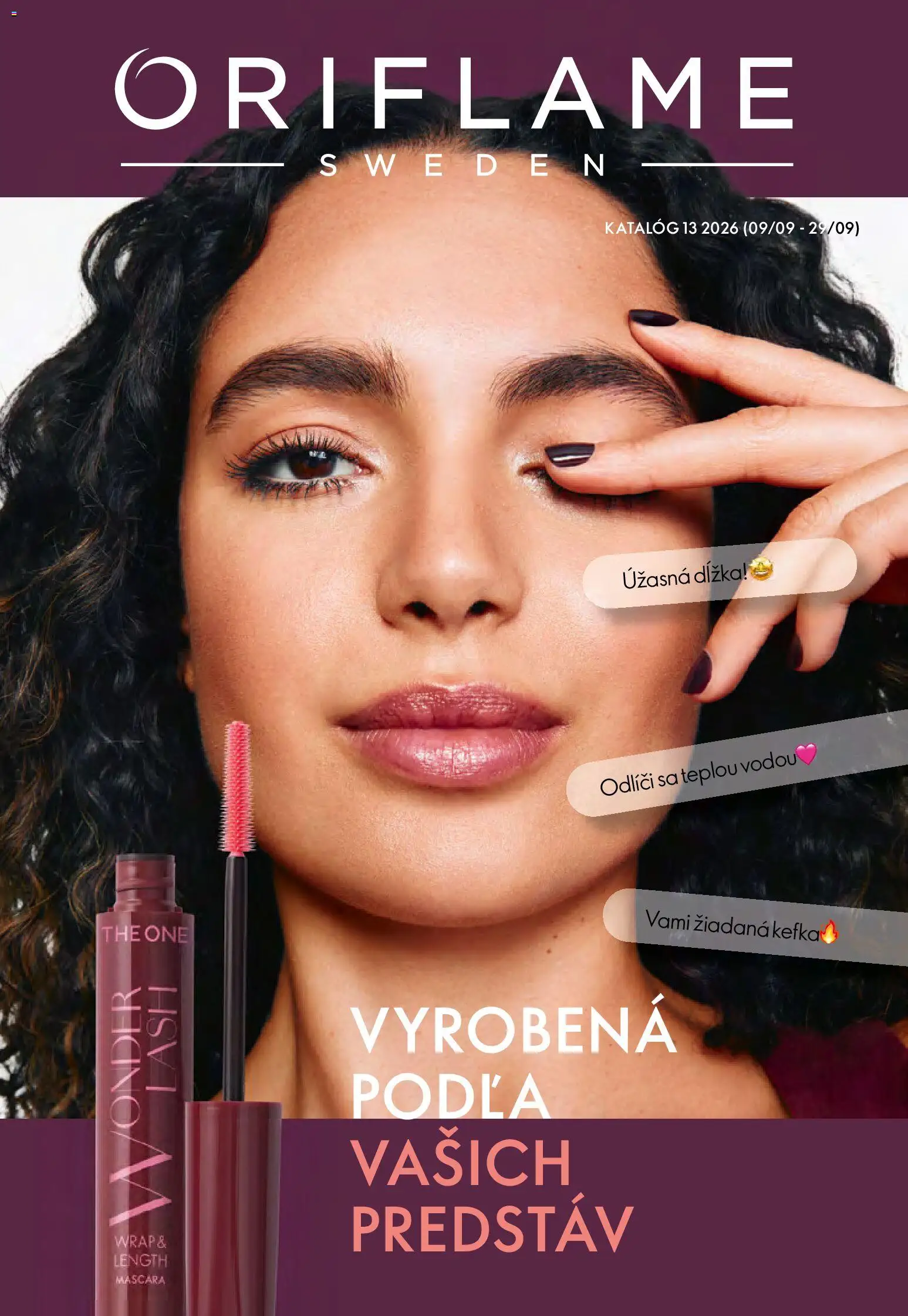Náhľad Oriflame letáku platného od 09.09.2026