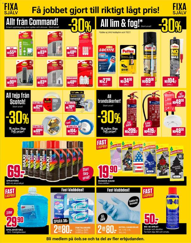 Nytt ÖoB reklamblad från 12/10