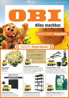Vorschau des Merkblatts OBI aktionen vom Shop OBI gültig von 05.08.2026 bis 30.08.2026