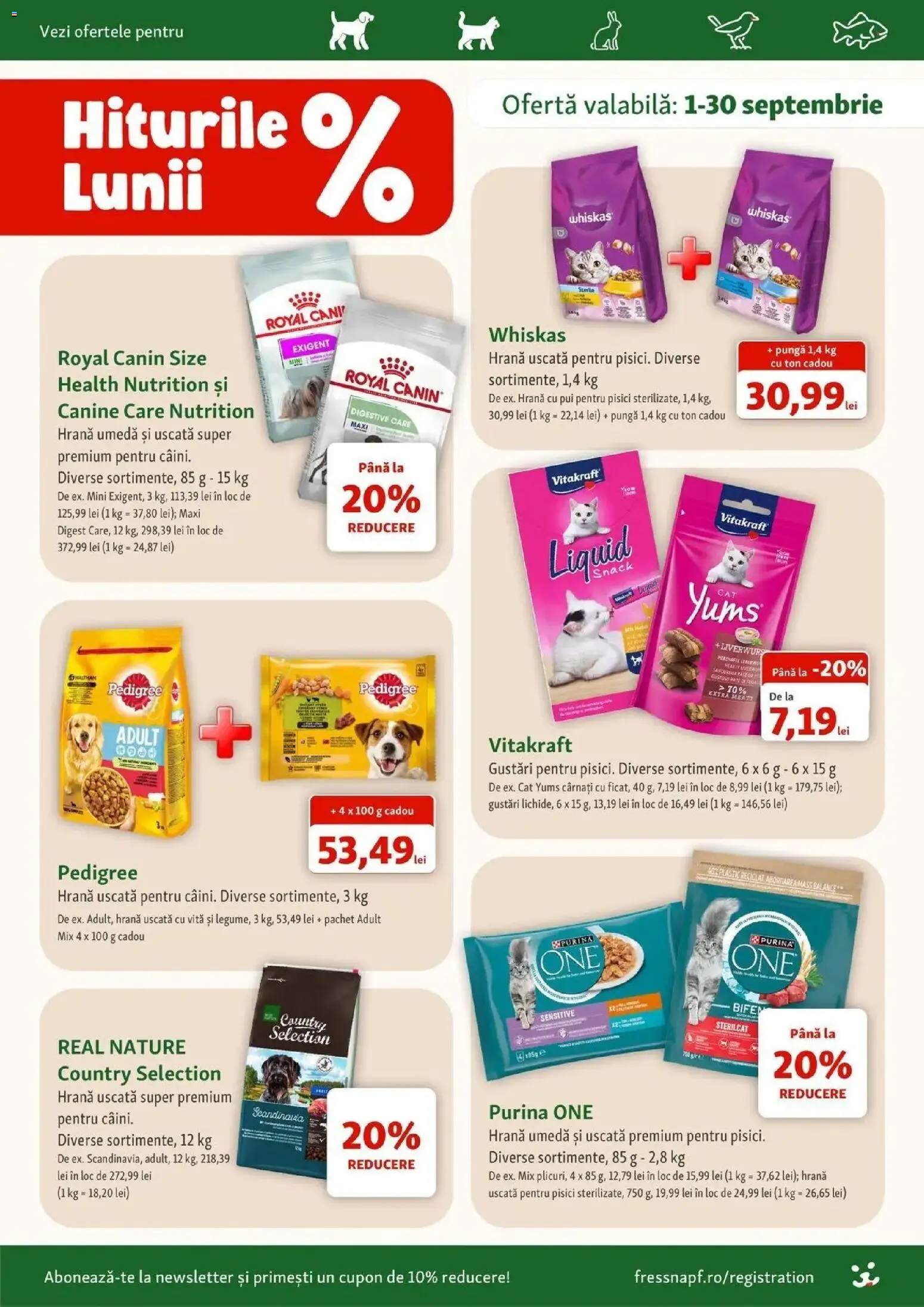 Previzualizarea de cataloage: Fressnapf Fressnapf Catalog valabil de la 04.09.2026