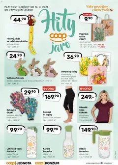 Náhled nabídky: Coop Coop leták - Hity jaro platný od 13.03.2026