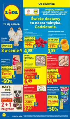 Pogląd gazetki "Lidl gazetka" ze sklepu Lidl ważnej od 22.10.2026