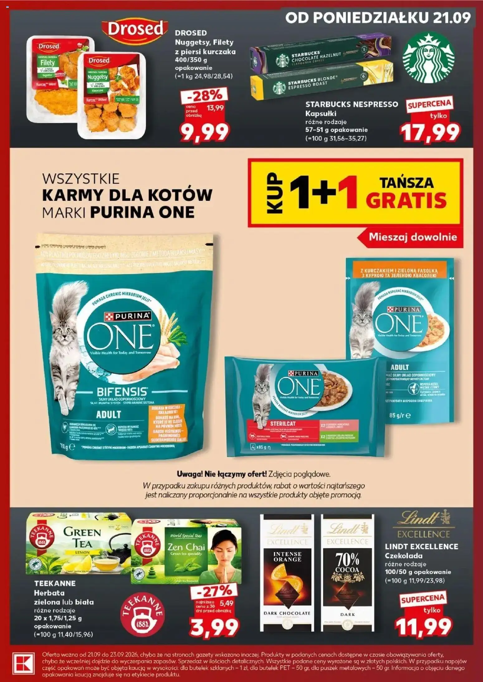 Pogląd gazetki "Kaufland gazetka - Mocny start" ze sklepu Kaufland ważnej od 21.09.2026