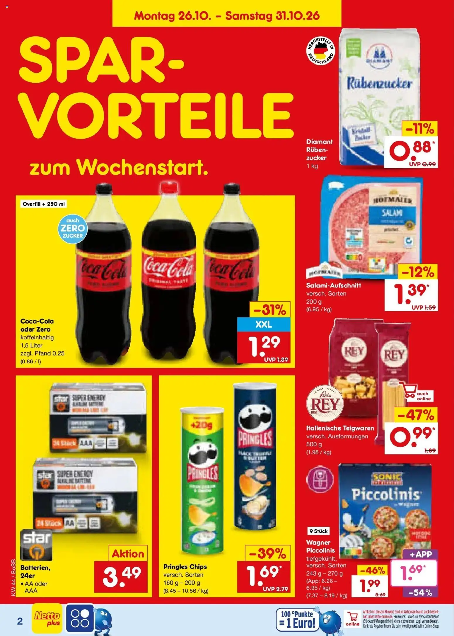 Vorschau von dem Prospekt des Geschäftes Netto Marken-Discount, gültig ab dem 26.10.2026