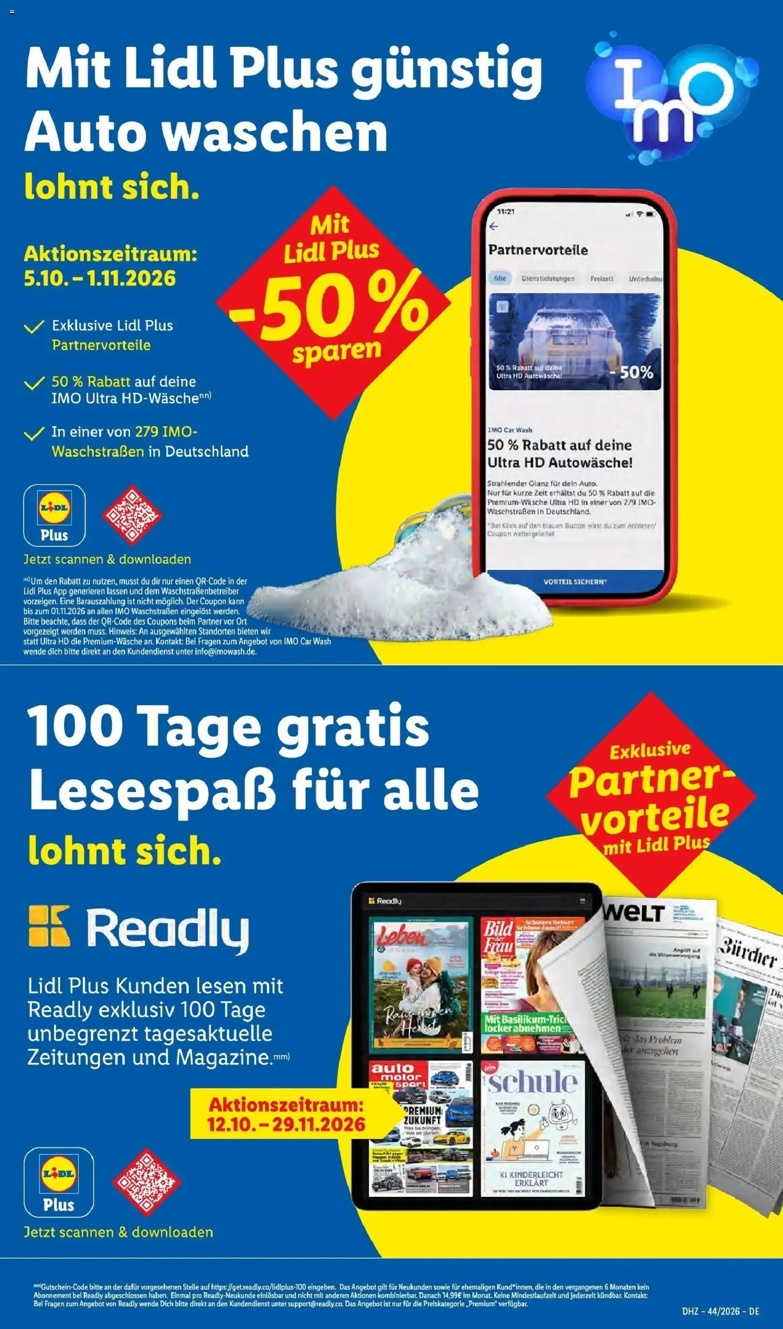 Vorschau von dem Prospekt des Geschäftes Lidl, gültig ab dem 26.10.2026