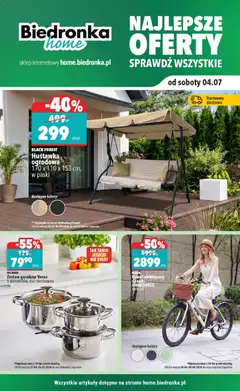 Pogląd gazetki "Biedronka gazetka - Home" ze sklepu Biedronka ważnej od 04.07.2026