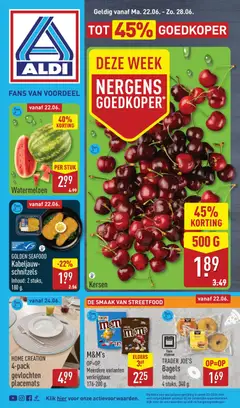 Voorbeeld van Aldi folder week 26 van winkel Aldi geldig vanaf 22-06-2026