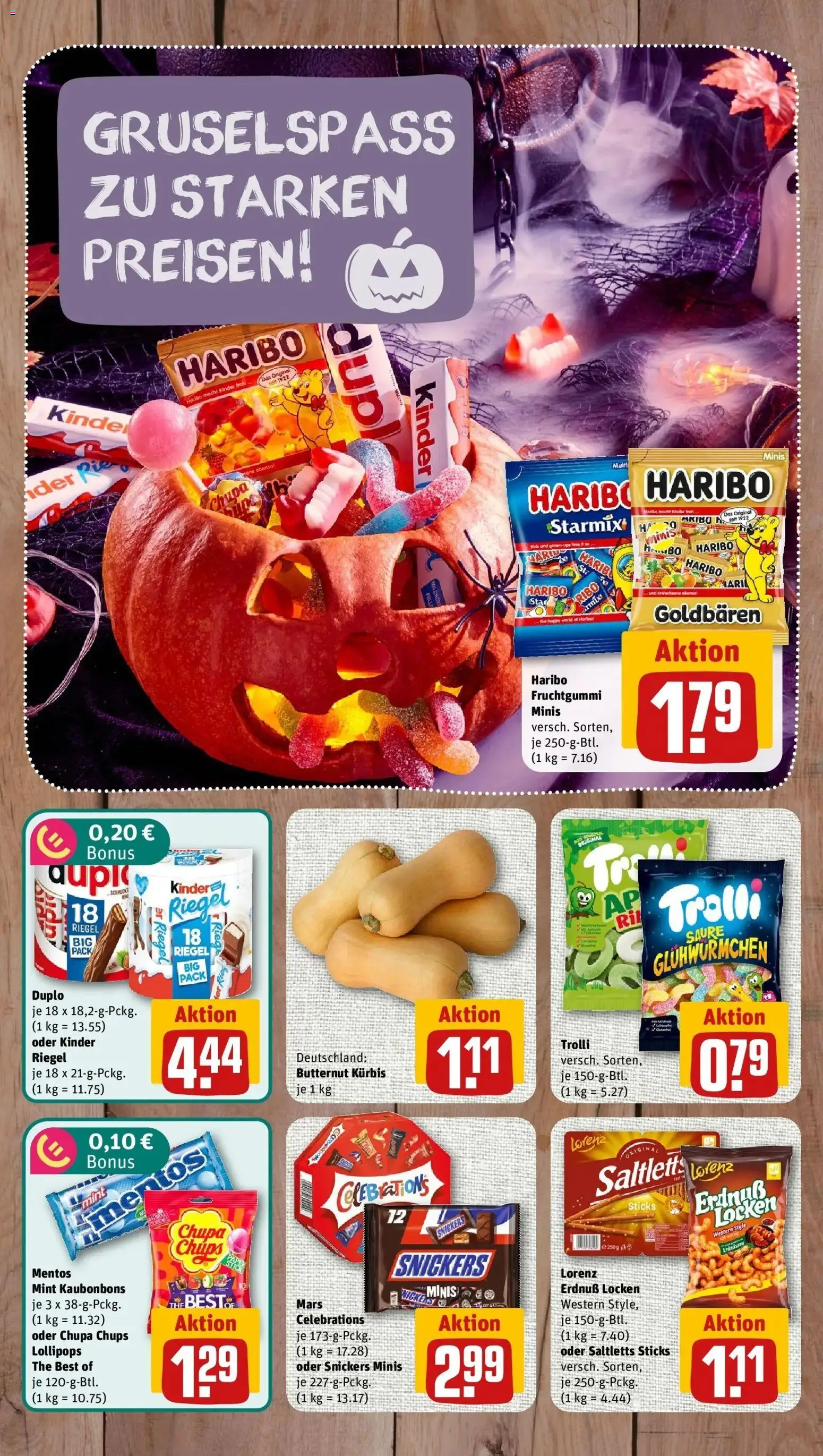 Vorschau von dem Prospekt des Geschäftes Rewe, gültig ab dem 26.10.2026