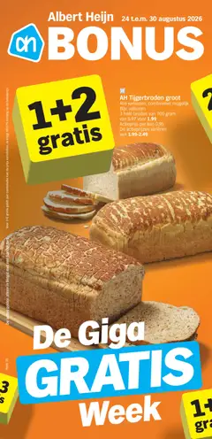 Prévisualisation de Albert Heijn Folder week / de la semaine 35 du magasin Albert Heijn formulaire valide 24/08/2026