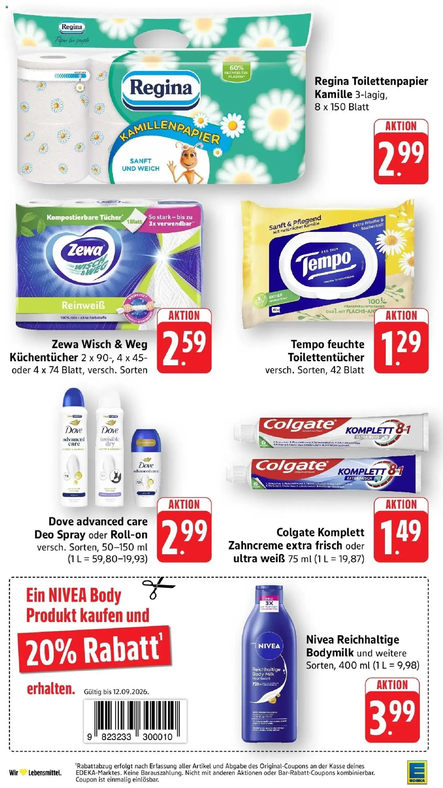 Vorschau von dem Prospekt des Geschäftes Edeka, gültig ab dem 07.09.2026