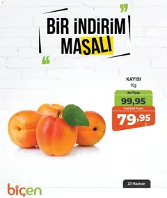 Biçen Market Biçen Market - Bir İndirim MaSalı - meyve 23.06.2026 - Broşürünün önizlemesi