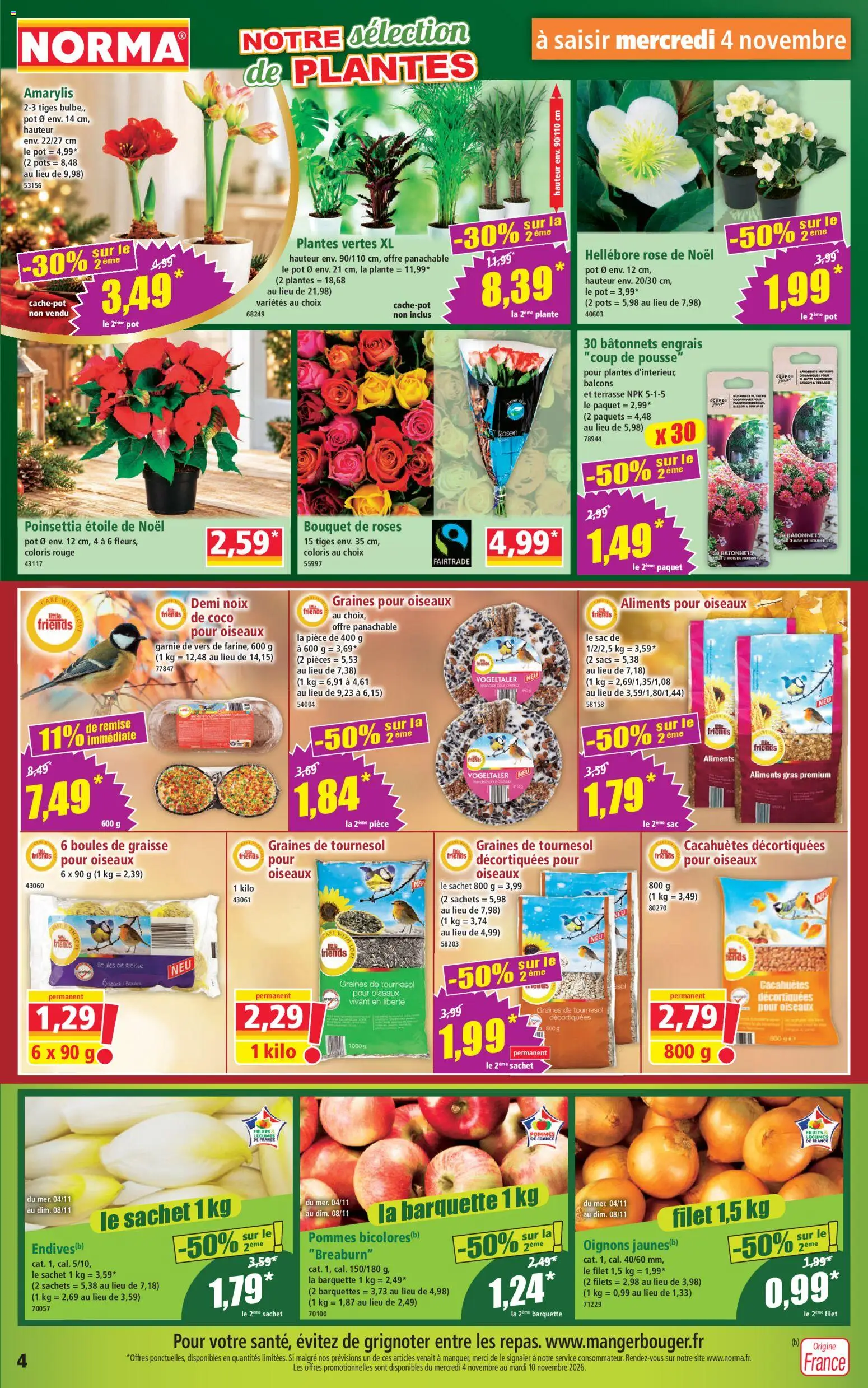 Prévisualisation de Norma catalogue du magasin Norma formulaire valide 04/11/2026