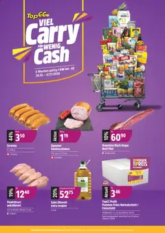 Vorschau des Merkblatts TopCC aktionen Viel Carry für wenig Cash vom Shop TopCC gültig von 26.10.2026 bis 07.11.2026
