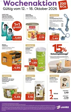 Vorschau von dem Prospekt des Geschäftes Zoo & co, gültig ab dem 12.10.2026