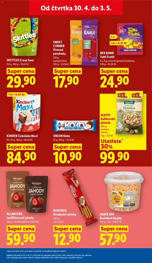 Nový Lidl leták od 30.04.