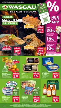 Vorschau von dem Prospekt des Geschäftes Wasgau, gültig ab dem 29.06.2026