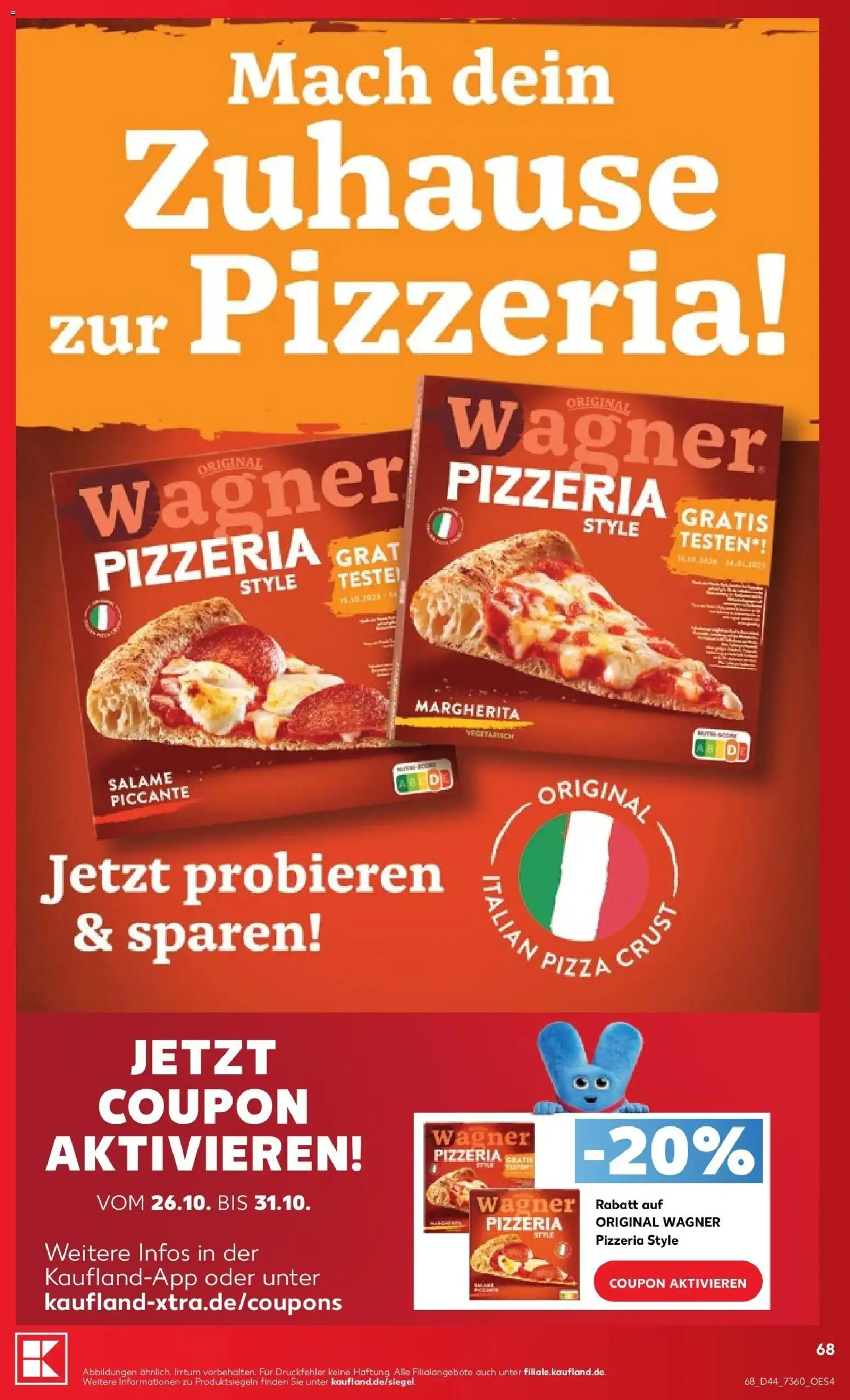 Vorschau von dem Prospekt des Geschäftes Kaufland, gültig ab dem 26.10.2026 - Grat