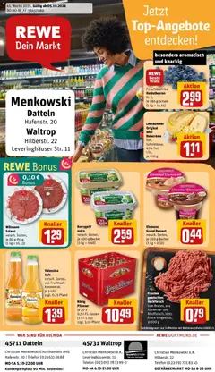 Vorschau von dem Prospekt des Geschäftes Rewe, gültig ab dem 05.10.2026