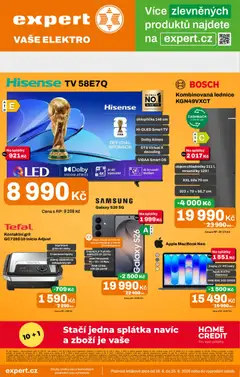 Náhled nabídky: Expert elektro Expert elektro leták platný od 18.06.2026