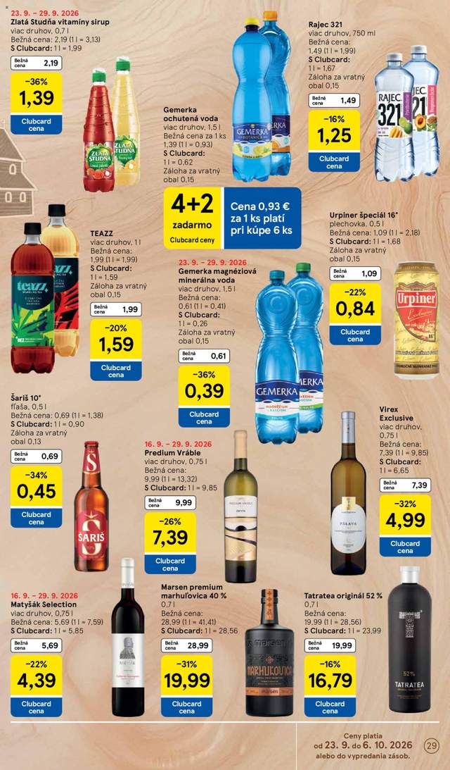 Nový Tesco leták od 23.09.